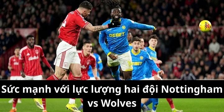 Sức mạnh với lực lượng hai đội Nottingham vs Wolves