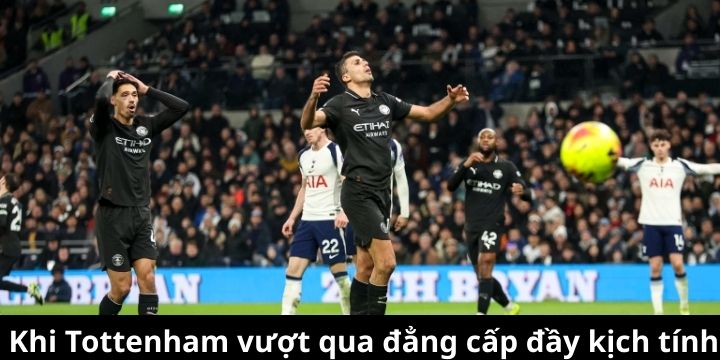 Niềm vui của cầu thủ Tottenham sau bàn gỡ hòa kịch tính